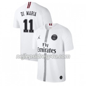 Fotbalový Dres Paris Saint-Germain Di Maria 11 Jodan Bílá Alternativní 2018/19